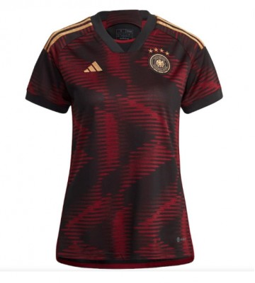 Germany Replica Away Stadium Shirt for Women World Cup 2022 Short Sleeve